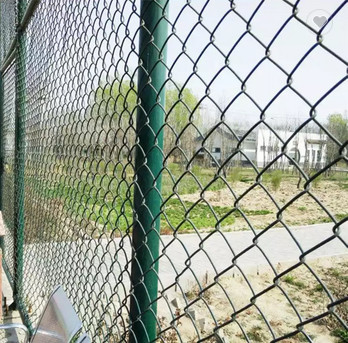 Galfan 100 m. X 0,5 m. Cyclone Wire Fence, recinzione a catena verde del cavo