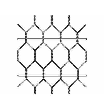 Il ferro tessuto della strada della protezione del nastro ha galvanizzato la rete metallica esagonale