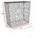 Anti scatola immersa calda del gabbione saldata 1x0.5x1m di corrosione di Galvanzied