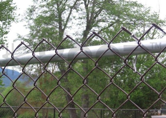 il PVC di 5.0mm 40mm ha ricoperto la recinzione del collegamento a catena sostenibile
