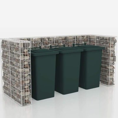 recinzioni saldate 4mm del contenitore di rifiuti dell'acciaio di bordi del recipiente del gabbione